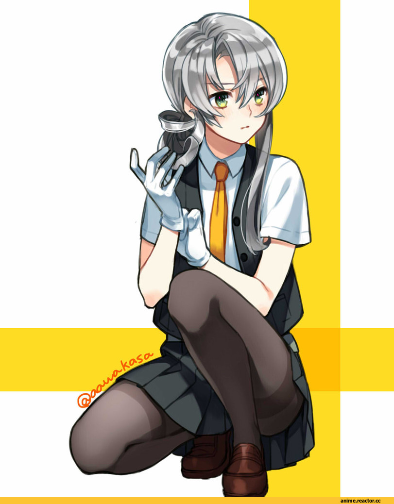 Nowaki (Kantai Collection), Kantai Collection, ryuuki (hydrangea), Anime
