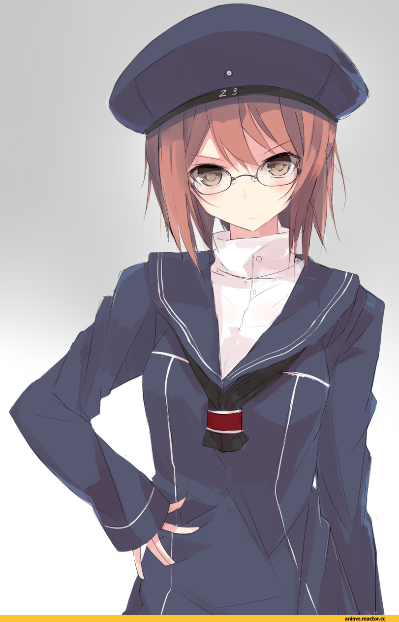 Z3 Max Schultz (Kantai Collection), Kantai Collection, nao (qqqbb), Megane, Anime