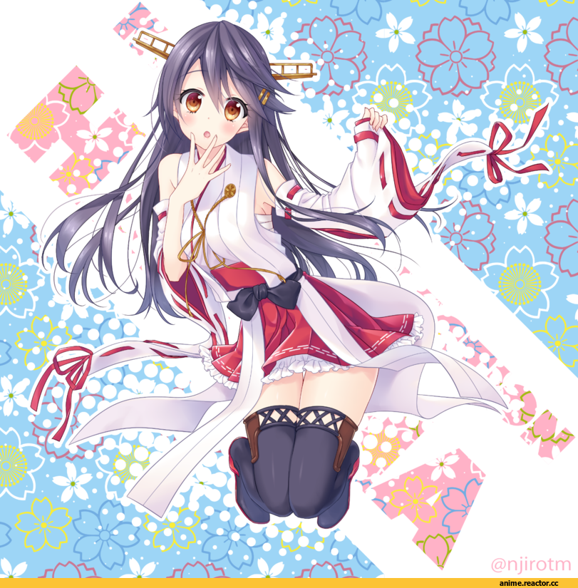 ichimatsu nana, Haruna (Kantai Collection), Kantai Collection, Anime
