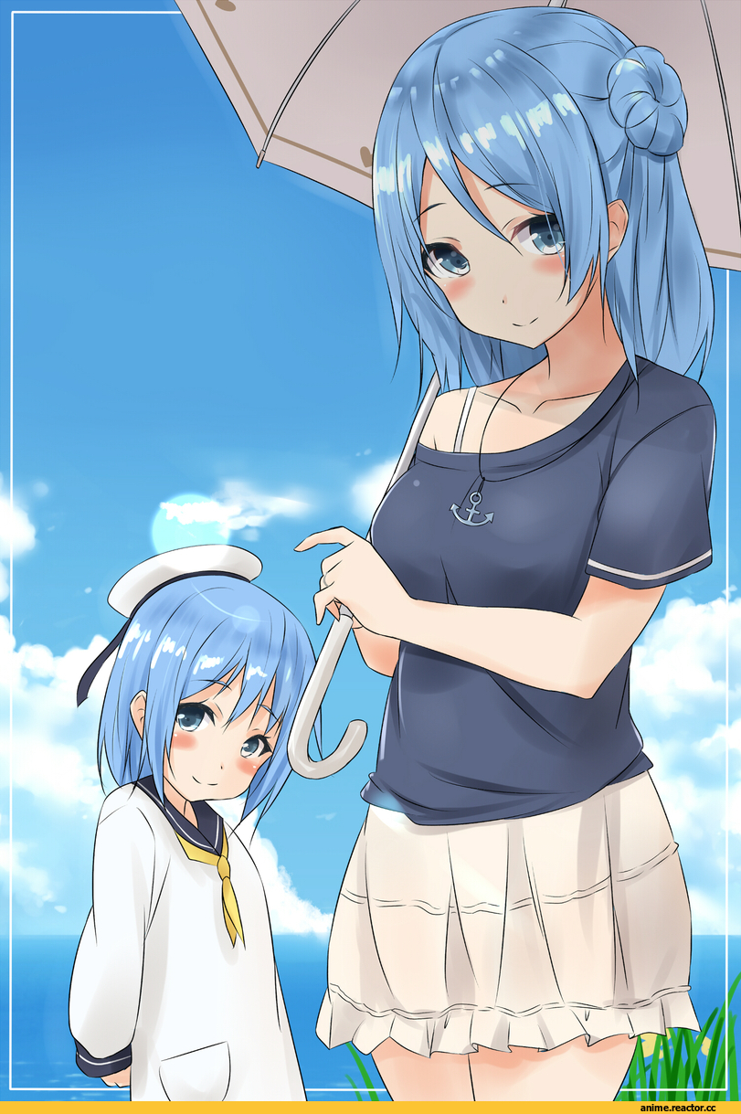 Urakaze, Kantai Collection, Saku (Kudrove), Anime
