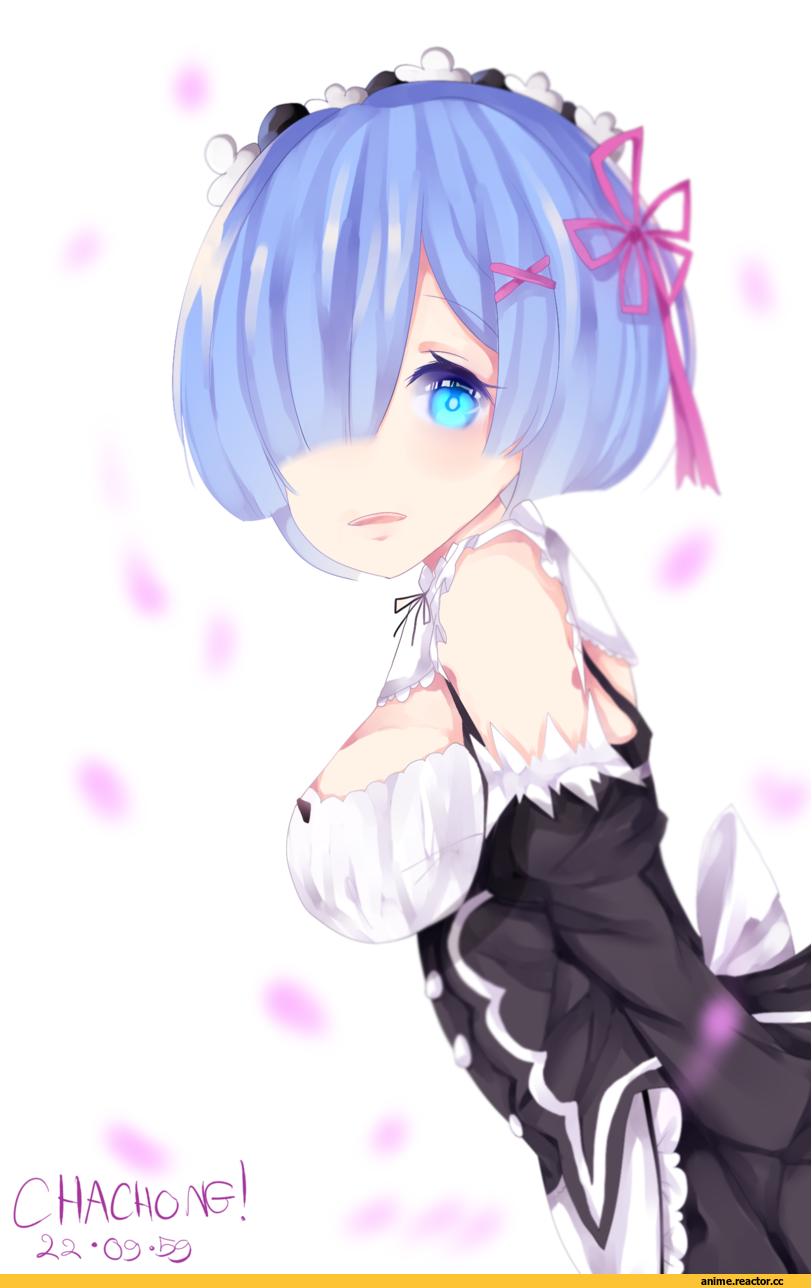 Rem (re zero), Re Zero Kara Hajimeru Isekai Seikatsu, chachone, Anime Art, Anime