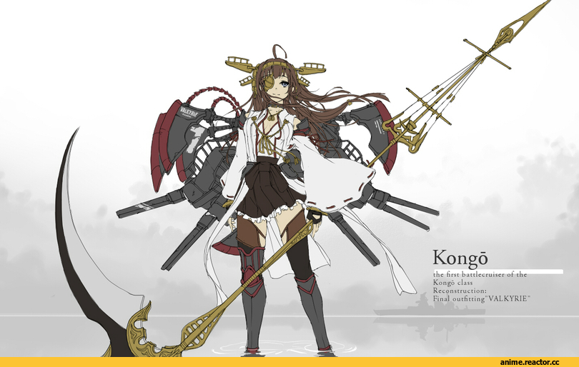 Kongou (Kantai Collection), Kantai Collection, fuu taro, Anime