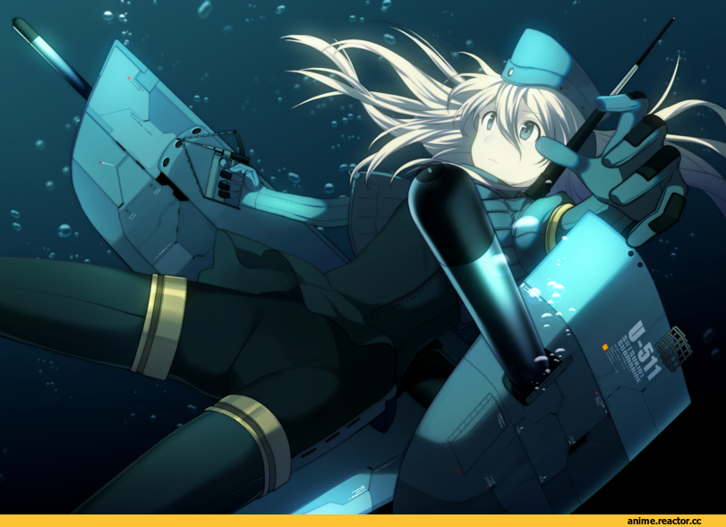 U-511 (Kantai Collection), Kantai Collection, sahuyaiya, Anime
