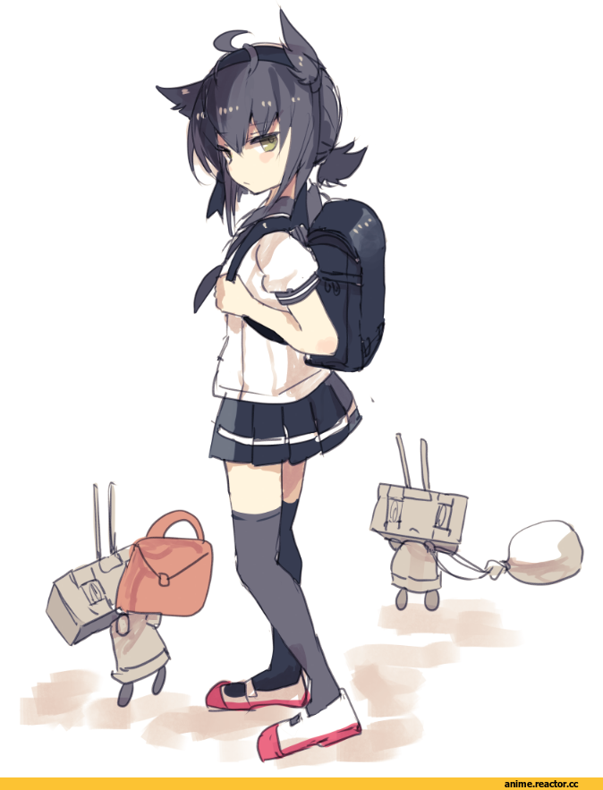 Kantai Collection, Hatsuzuki (Kantai Collection), cis (carcharias), Anime