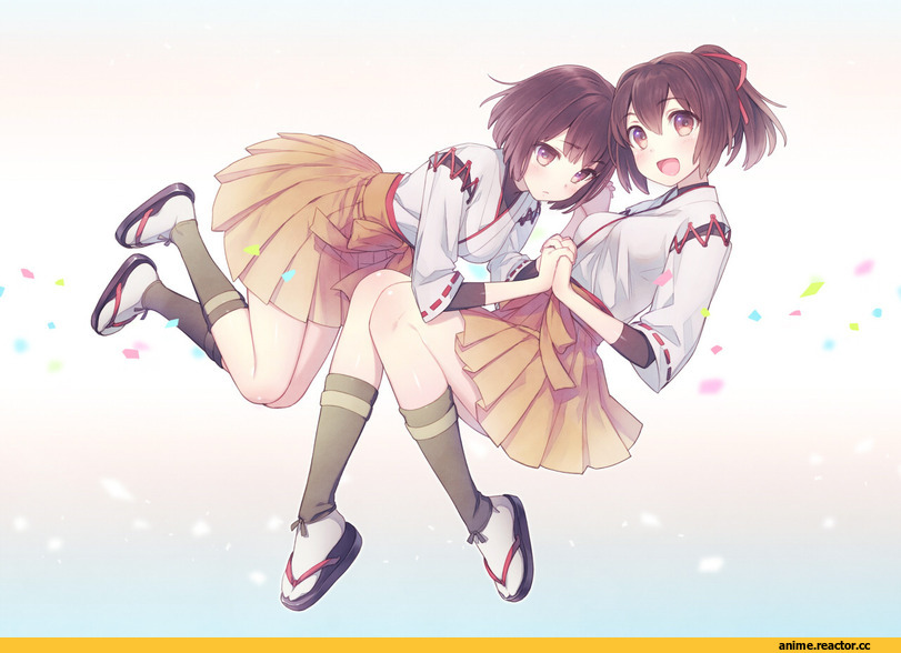Kantai Collection, megumu, Hyuuga (Kantai Collection), Ise, Anime