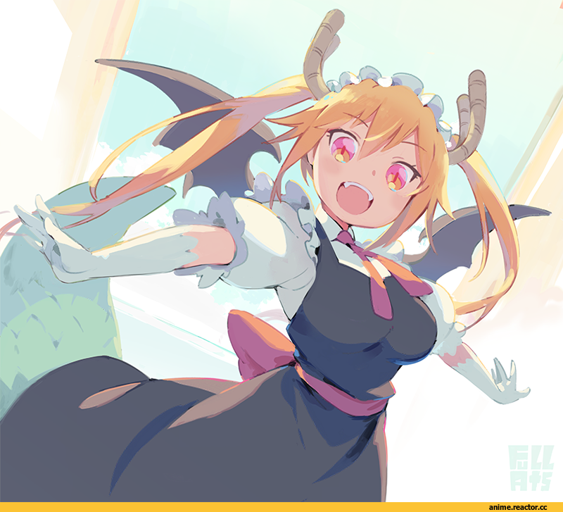 blanco026, artist, Tooru (MaiDragon), Kobayashi-san Chi no Maid Dragon, Maid, Anime
