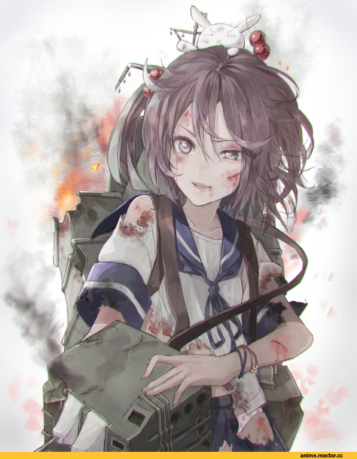 Sazanami (Kantai Collection), Kantai Collection, kotarou (rakugaki shirushi), Anime