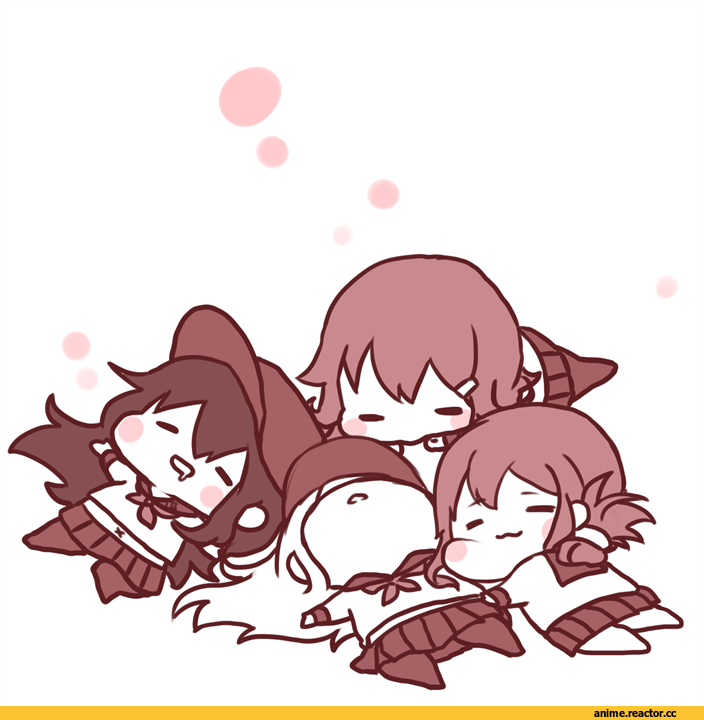 kobone, chibi, Monochrome (Anime), Akatsuki, Kantai Collection, Hibiki (Kantai Collection), ikazuchi (kantai collection), Inazuma (Kantai Collection), Anime