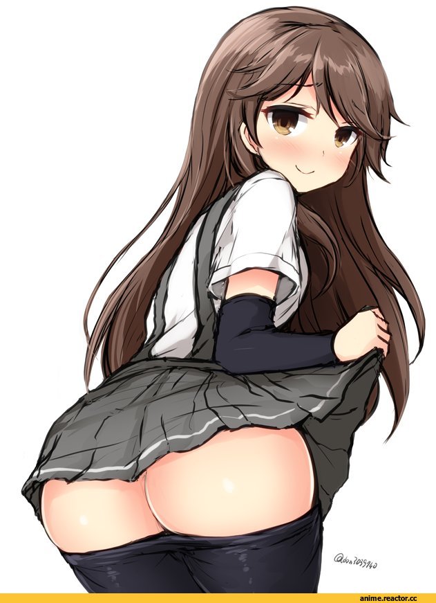 Arashio (Kantai Collection), Kantai Collection, don (29219), oshiri, Anime Ero, Anime