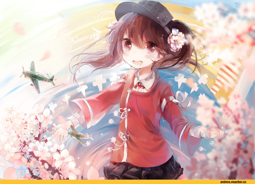 Ryuujou, Kantai Collection, kinyla, Anime