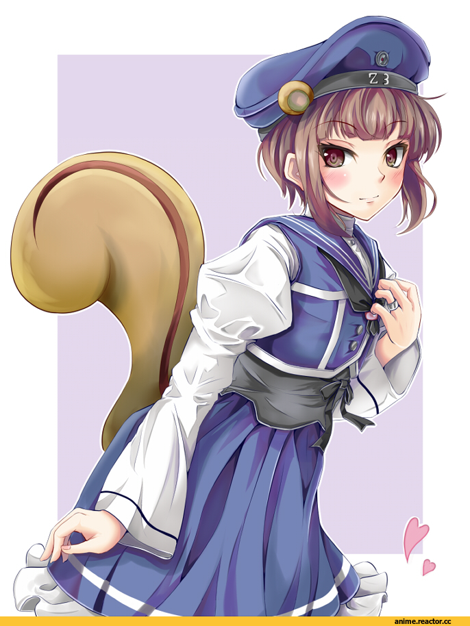Z3 Max Schultz (Kantai Collection), Kantai Collection, Risumimi, Animal Ears, m yumi fuwawa, Anime