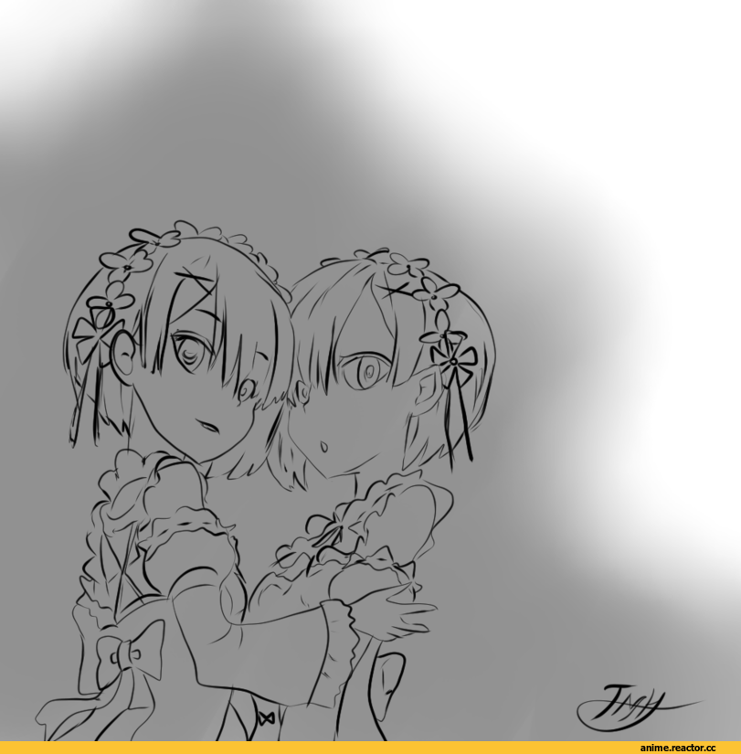 Ram (Re Zero), Re Zero Kara Hajimeru Isekai Seikatsu, Rem (re zero), сделал сам, Anime
