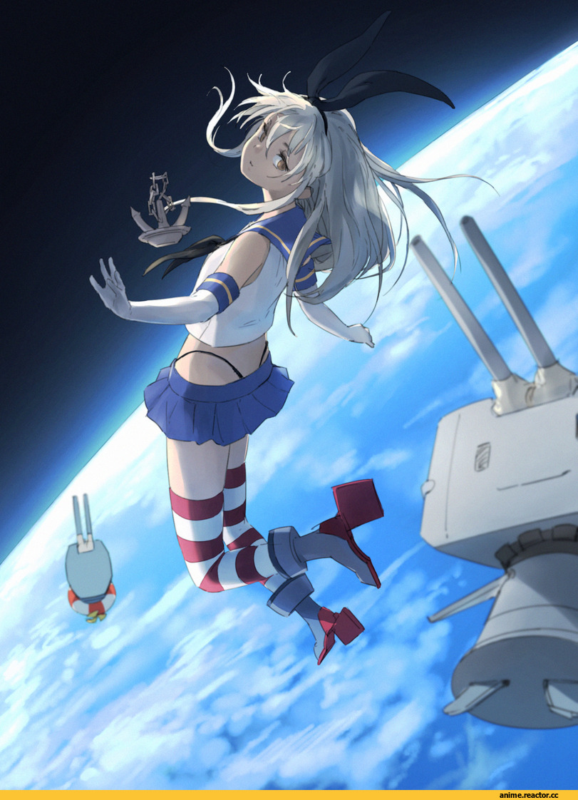 Kantai Collection, Shimakaze, youmak, Anime