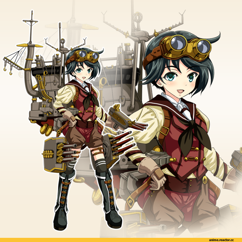 Mogami (Kantai Collection), Kantai Collection, tk8d32, Anime