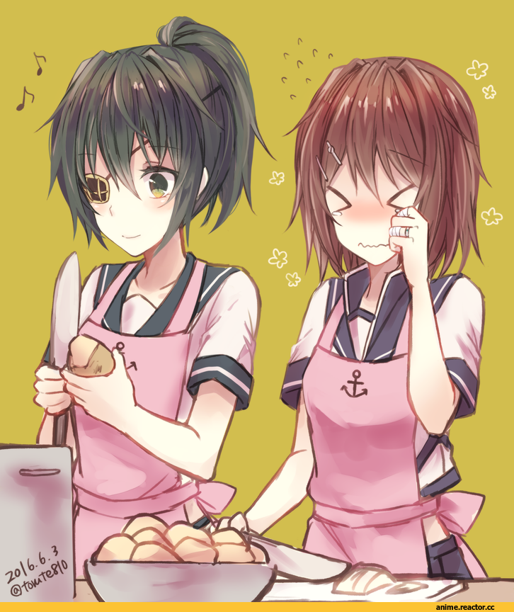 Kiso, Kantai Collection, Furutaka, torute, Anime