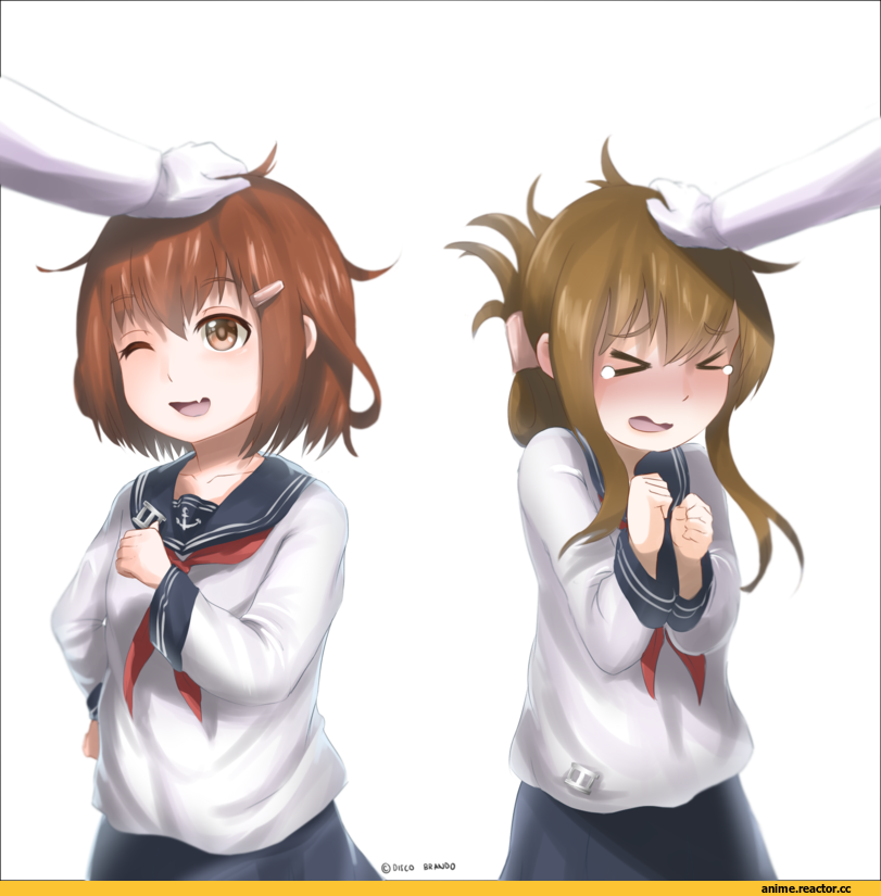 Kantai Collection, Ikazuchi, Inazuma (Kantai Collection), Disco Brando, Anime