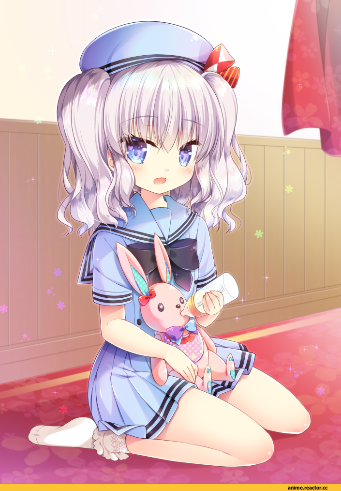 Kashima (Kantai Collection), Kantai Collection, hana (apple water), anime loli, Anime