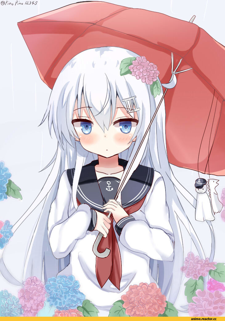 Hibiki (Kantai Collection), Kantai Collection, pinoaisu, Anime