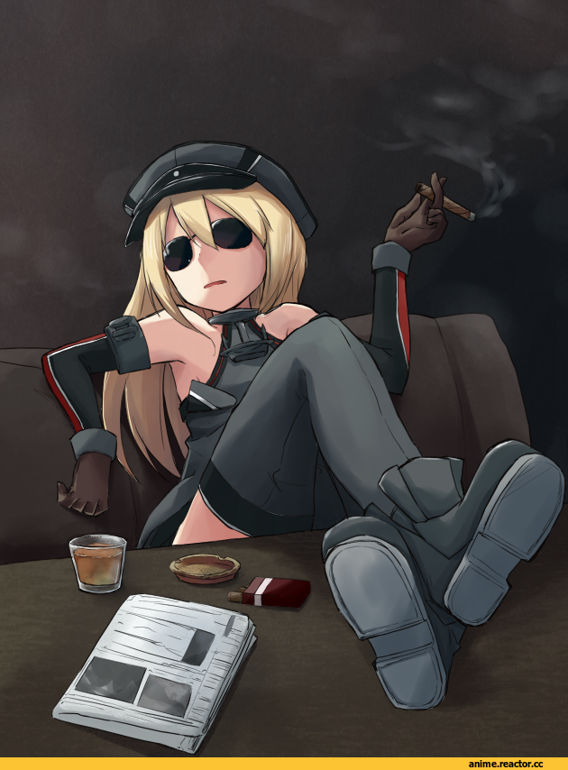 kakizaki (chou neji), Bismarck (Kantai Collection), Kantai Collection, Anime