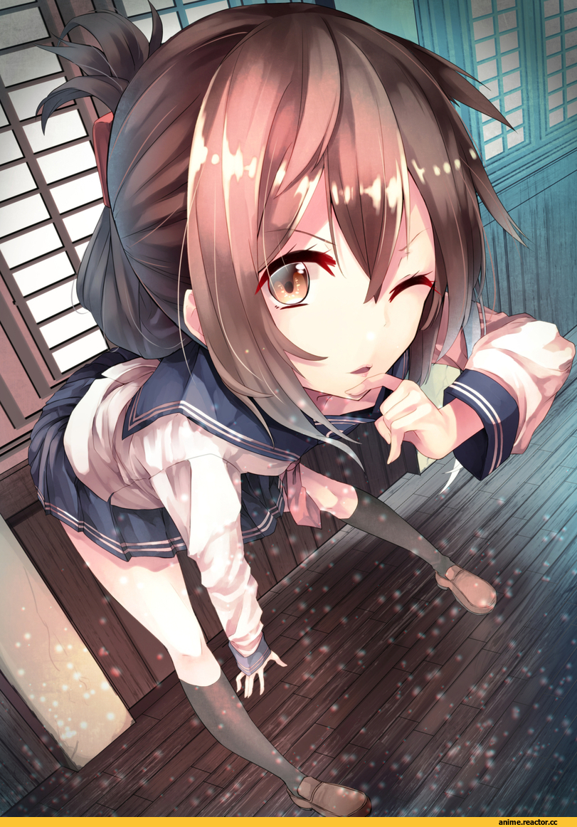 Saraki, inazuma, Kantai Collection, Anime