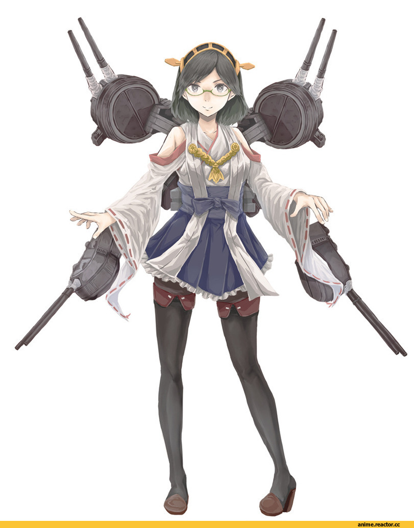Kirishima (Kantai Collection), Kantai Collection, duck mizu-nai, Anime