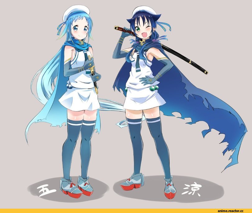 yokoshima (euphoria), Samidare, Kantai Collection, Suzukaze (Kantai Collection), Anime