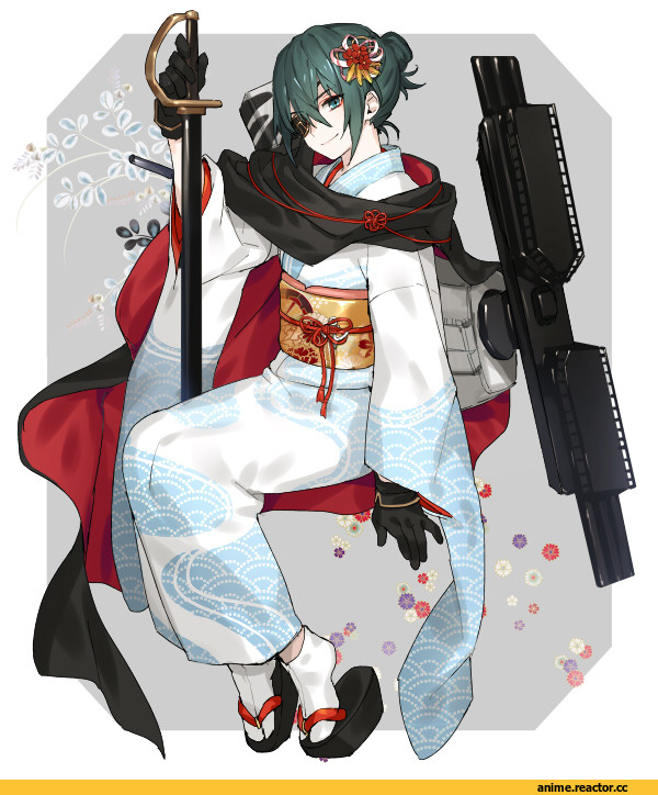 Kiso, Kantai Collection, crnksg, Anime