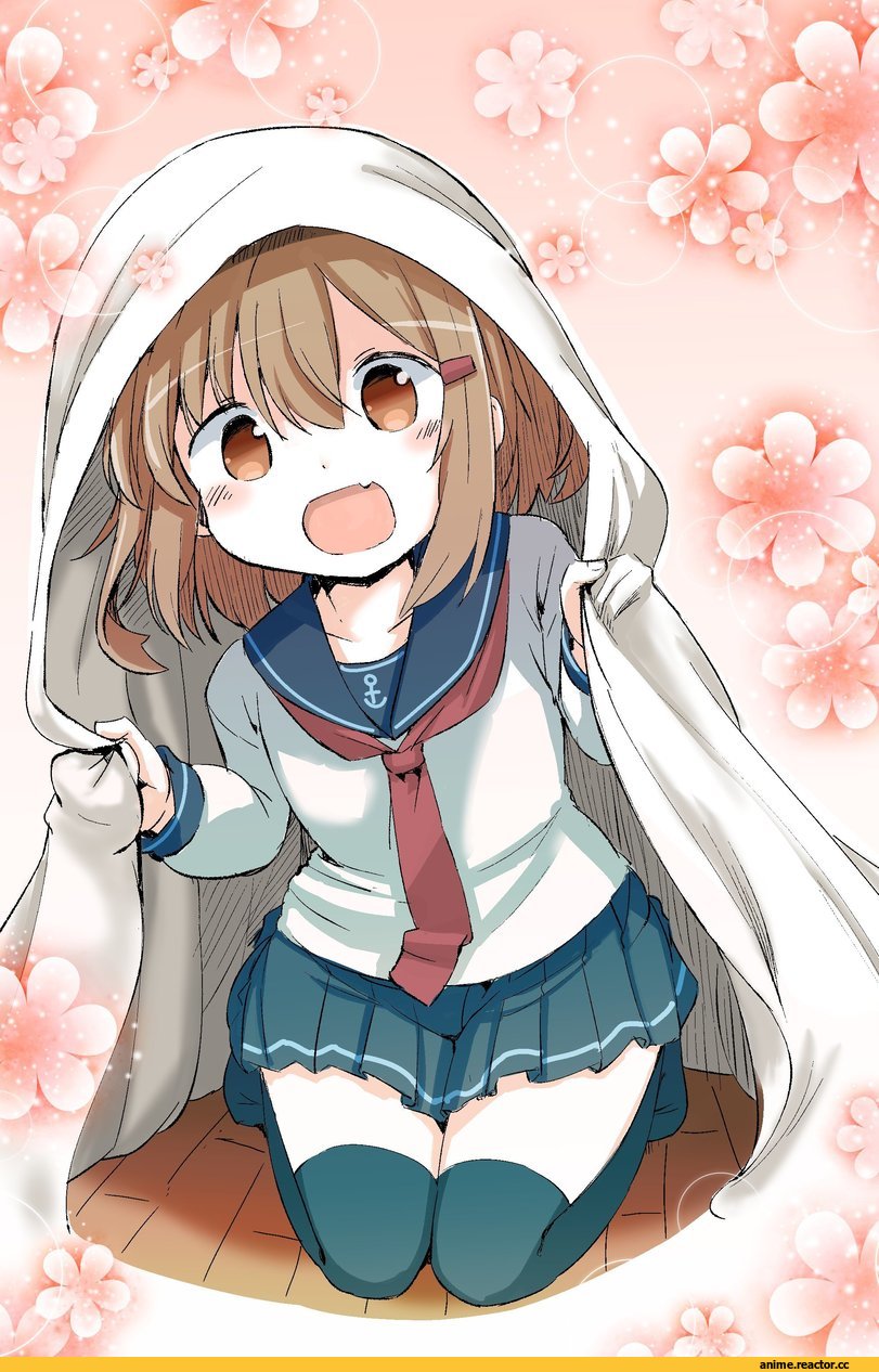 majima, Kantai Collection, Ikazuchi, Inazuma (Kantai Collection), Anime