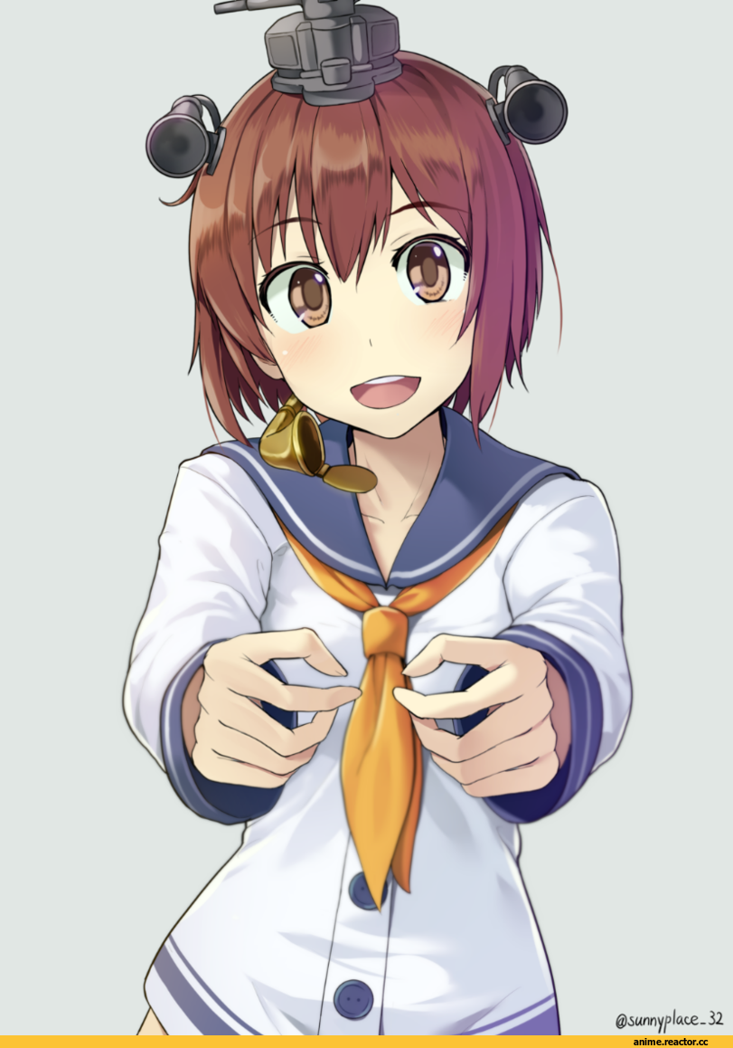 Hinami (Hinatamizu), Yukikaze, Kantai Collection, Anime