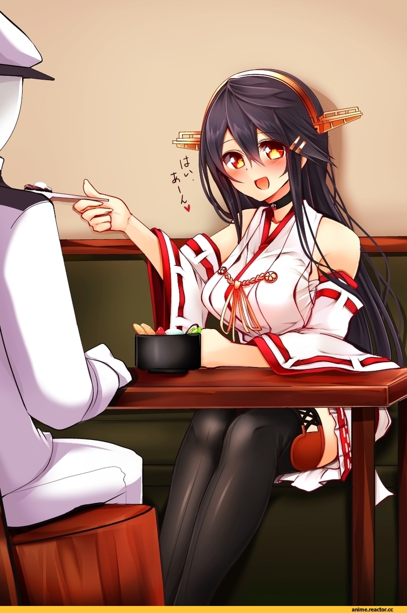 Tsukui Kachou, Anime Art, Haruna (Kantai Collection), Kantai Collection, Admiral (Kantai Collection), Anime