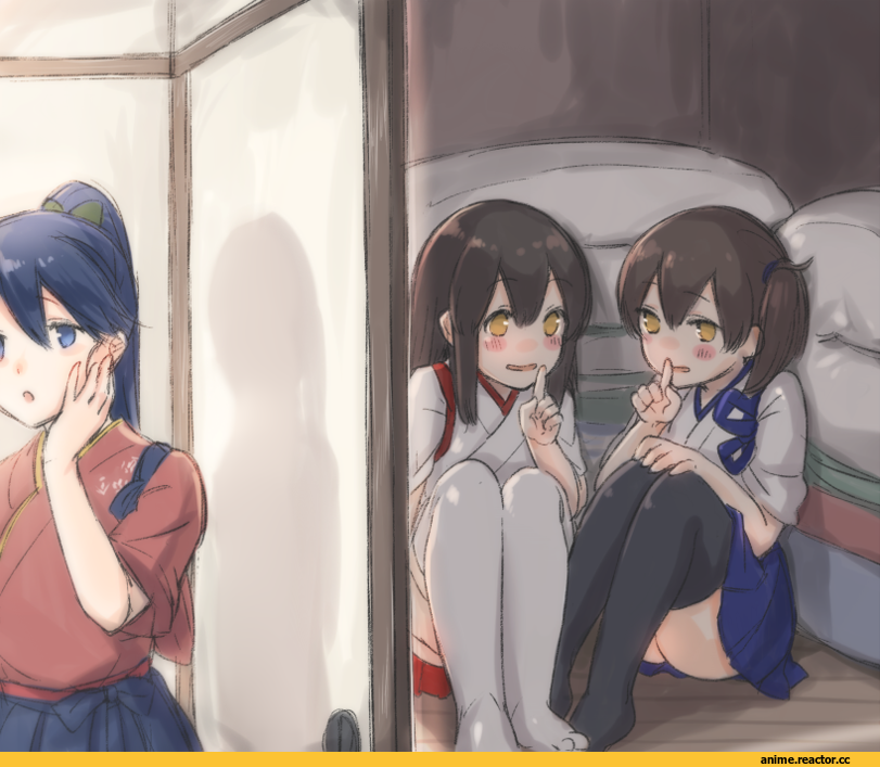 Akagi, Kantai Collection, kaga, Houshou (Kantai Collection), Fukuroumori, Anime