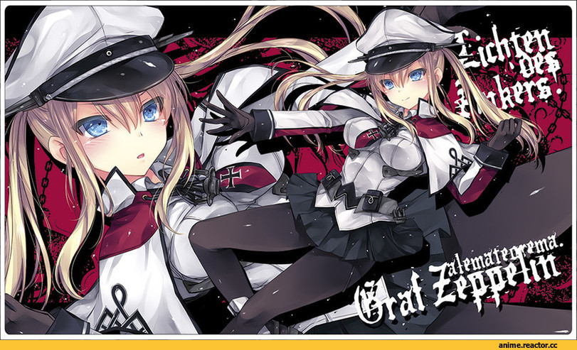 kobayashi yoshitaka, Bismarck (Kantai Collection), Kantai Collection, Graf Zeppelin, Anime