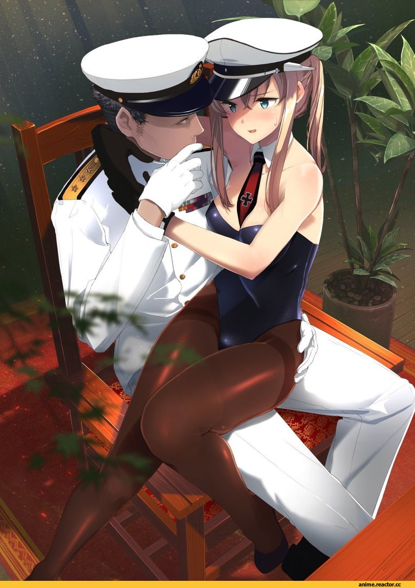 Graf Zeppelin, Kantai Collection, Admiral (Kantai Collection), Bunnysuit, Touyama Eight, Anime