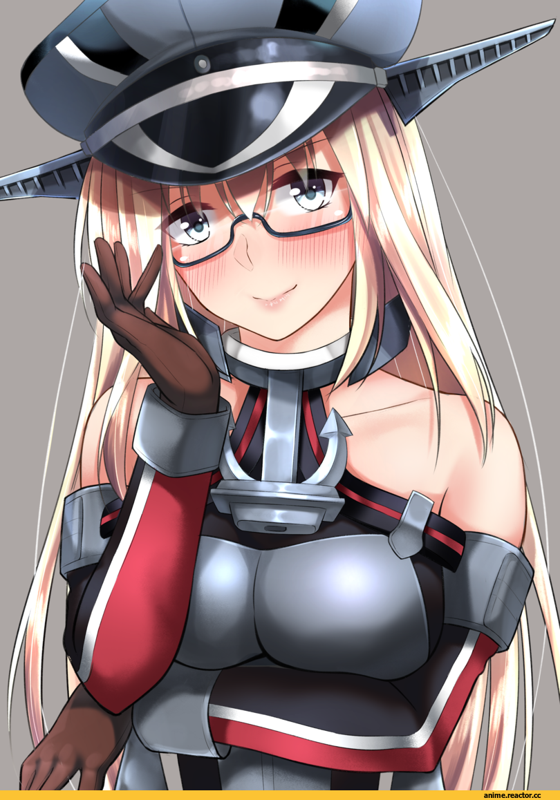 Bismarck (Kantai Collection), Kantai Collection, Go-1, Megane, Anime