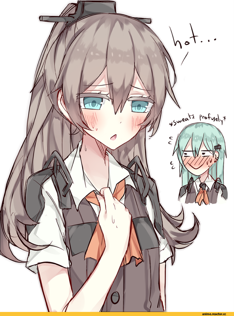 kvlen, Kumano, Kantai Collection, Suzuya (Kantai Collection), Anime