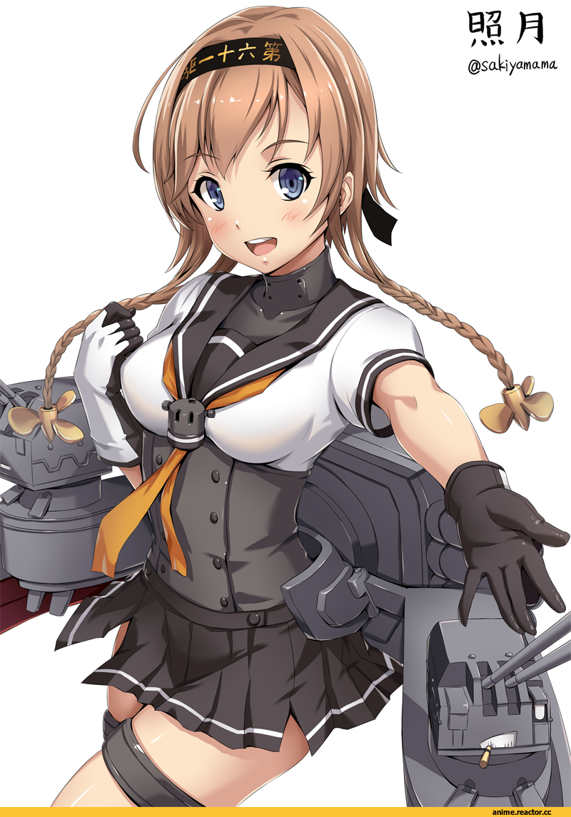 Sakiyamama, Anime Art, Teruzuki (Kantai Collection), Kantai Collection, Sendai (Kantai Collection), Anime