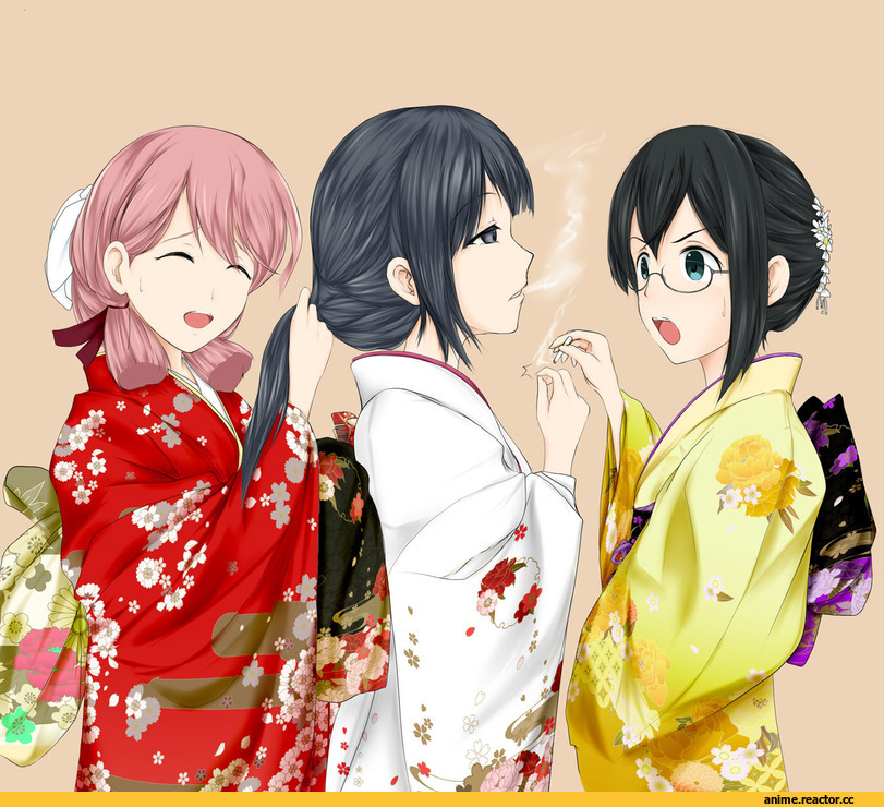 goshiki (cham darc), Kantai Collection, Female Admiral (Kantai Collection), Akashi (Kantai Collection), Ooyodo (Kantai Collection), Anime