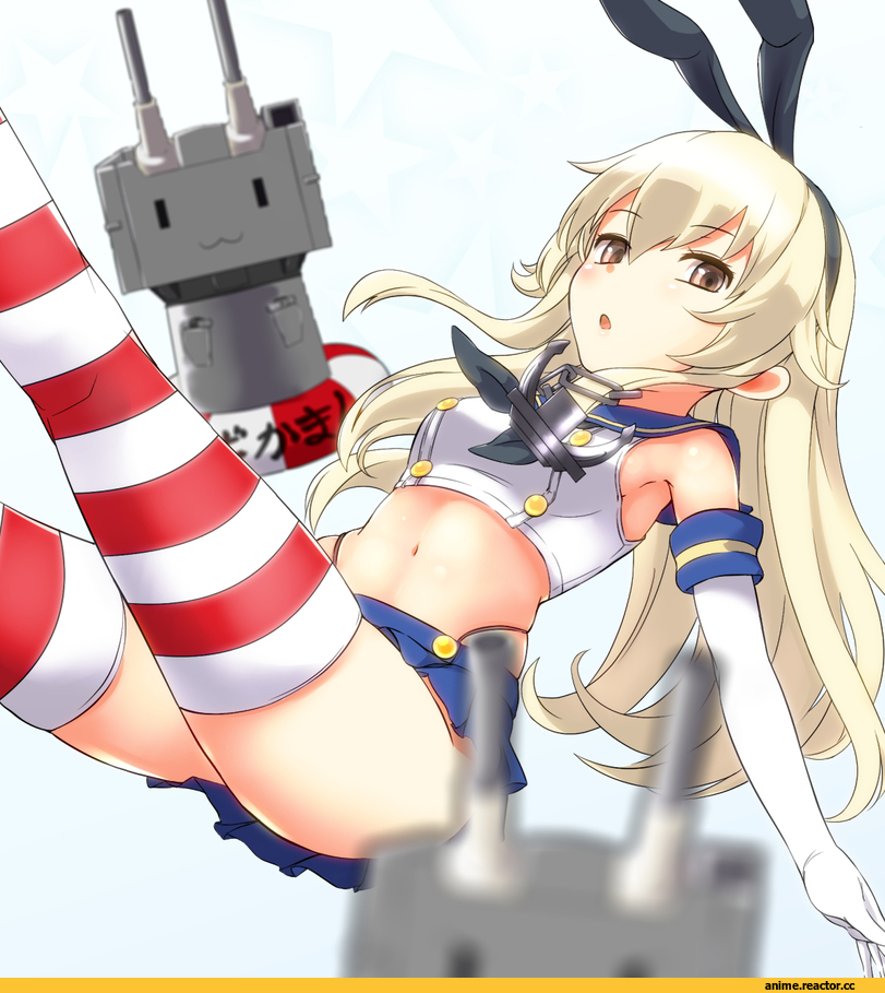 Shimakaze, Kantai Collection, matahari, Anime Art, Anime