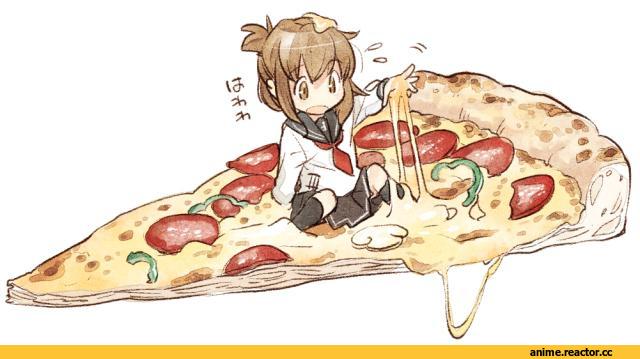 Inazuma (Kantai Collection), Kantai Collection, nagatsuki misoka, Няши в еде, Anime Няши, Anime