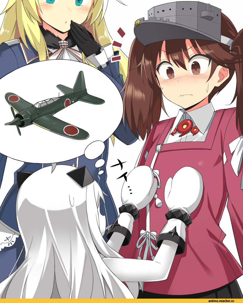 501092-taka, Atago (Kantai Collection), Kantai Collection, Ryuujou, Northern Ocean Hime, Anime