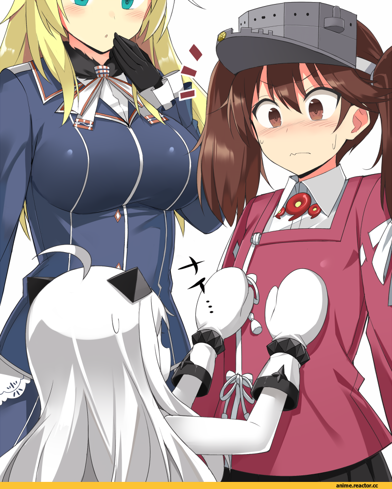 501092-taka, Atago (Kantai Collection), Kantai Collection, Ryuujou, Northern Ocean Hime, Anime