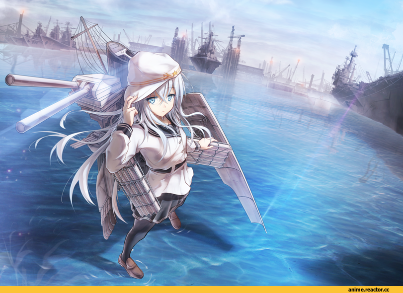 Boyogo, Anime Art, Verniy, Kantai Collection, Anime