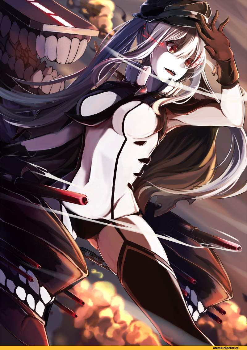 koruta (nekoimo), Graf Zeppelin, Kantai Collection, Abyssal Kanmusu, Anime