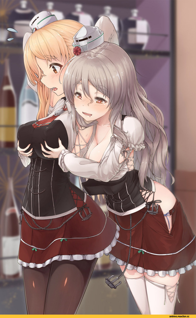 Pola (Kantai Collection), Kantai Collection, Zara (Kantai Collection), urigarasu, Anime