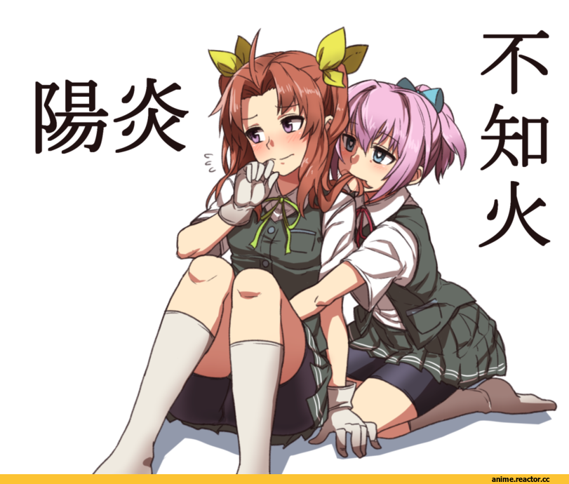 Kagerou (Kantai Collection), Kantai Collection, Shiranui (Kantai Collection), gazacy (dai), Anime