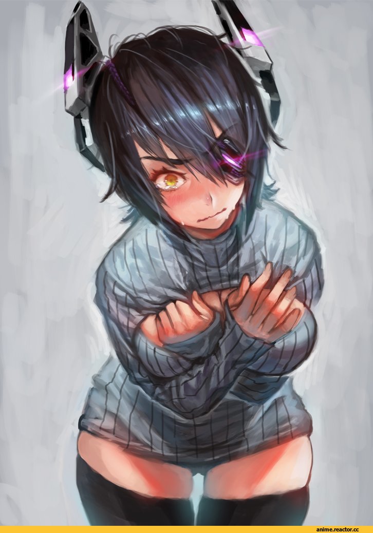 Tenryuu, Kantai Collection, Open-Chest Sweater, Fenris (художник), Anime