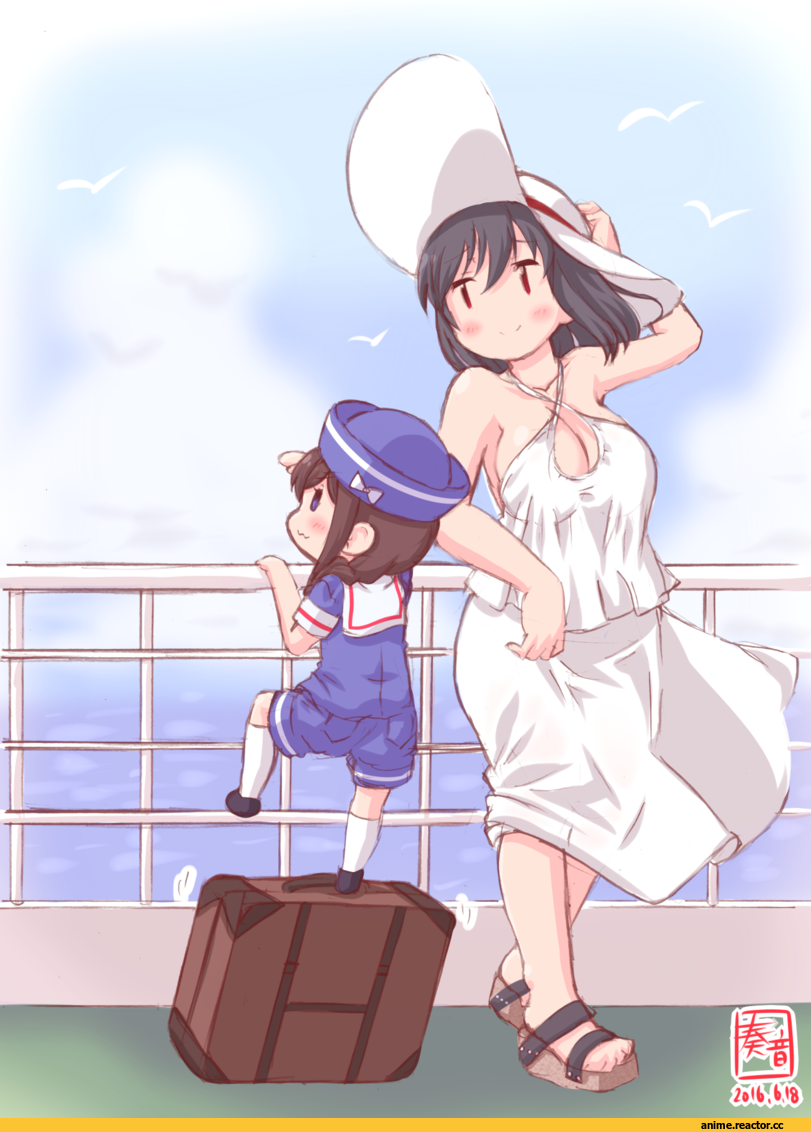 Kantai Collection, Yamashiro, Shigure (Kantai Collection), kanon (kurogane knights), Anime