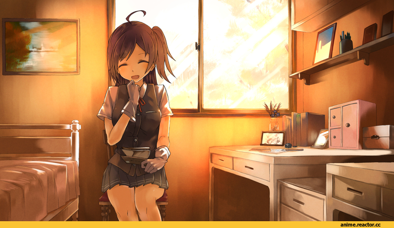 Hagikaze (Kantai Collection), Kantai Collection, umoo futon, Anime