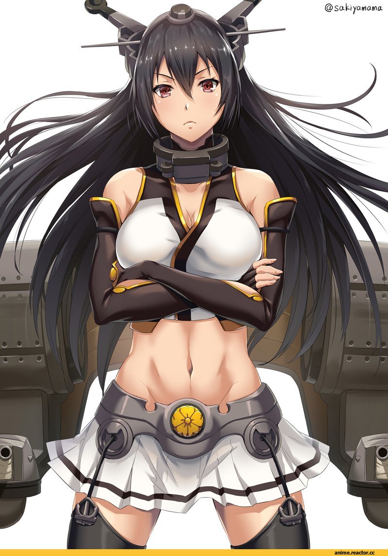 Sakiyamama, Anime Art, Nagato (Kantai Collection), Kantai Collection, Anime