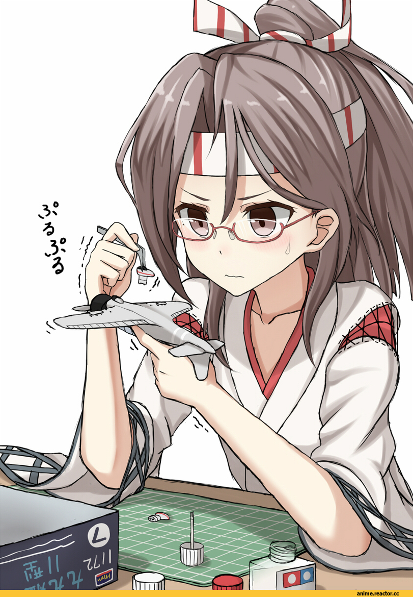 Zuihou, Kantai Collection, rabochicken, Megane, Anime